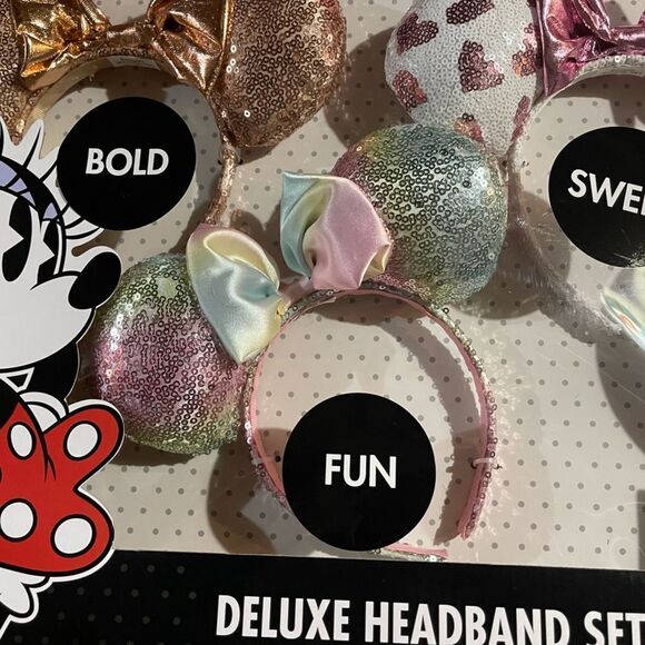 Disney Minnie Mouse Deluxe Accessory 5 Piece Set NWT - Picture 8 of 8